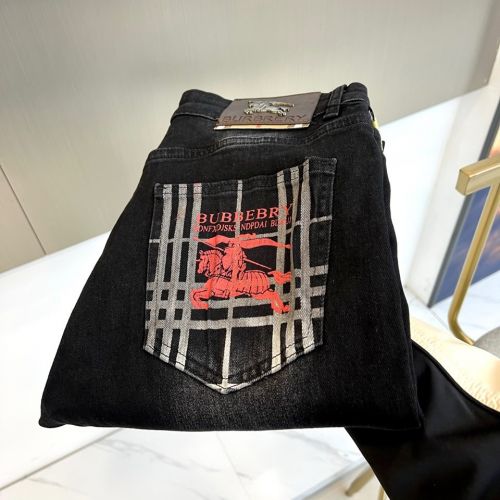 カジュアル バーバリー ジーンズ 偽物 合わせやすい デニムパンツ