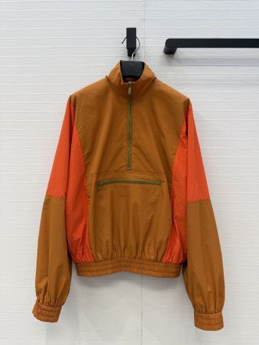 カラーブロック アノラックパーカー イヴ・サンローラン ジャケット コピー 