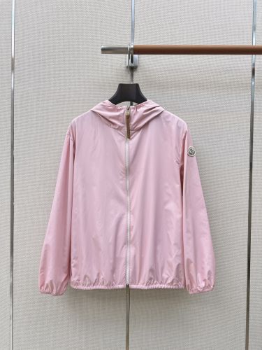 シンプル 洗練された フード付きブルゾン モンクレール ジャケット 偽物 ピンク