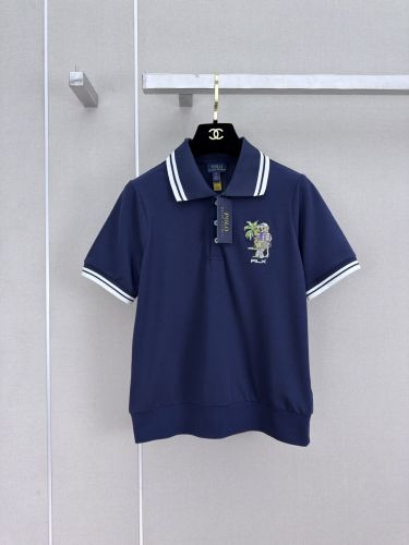 カジュアル 可愛い ポロベア コットン ポロシャツ ラルフローレン Tシャツ 偽物 ネイビー