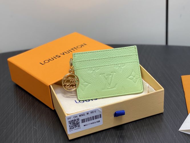 ルイ･ヴィトン 財布 スーパーコピー M27485 カードケース ポルト カルト･LV チャーム 
