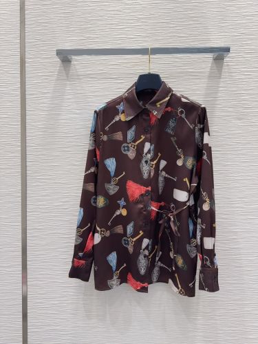 ゲットアウェイ プリントシャツ ルイ・ヴィトン シャツ コピー