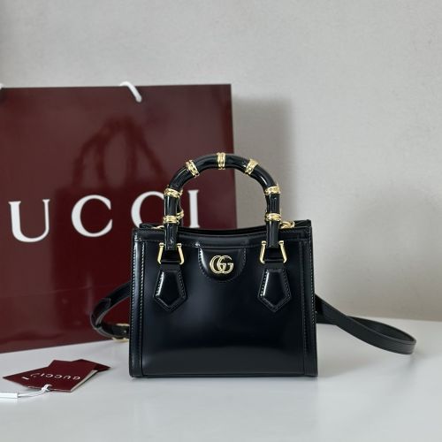 GUCCI ダイアナ スモール トートバッグ グッチ スーパーコピー 832936 ブラック