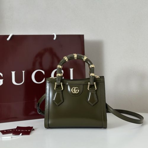 GUCCI ダイアナ スモール トートバッグ グッチ スーパーコピー 832936 グリーン