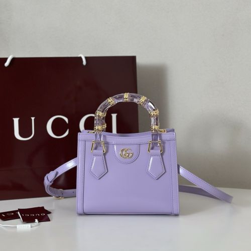 GUCCI ダイアナ スモール トートバッグ グッチ スーパーコピー 832936 パープル