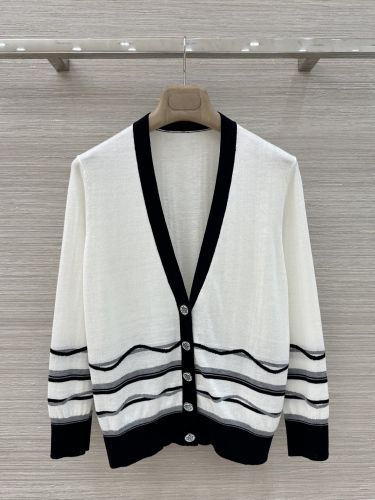 洗練された カシミヤ Vネック カーディガン エルメス ニット コピー