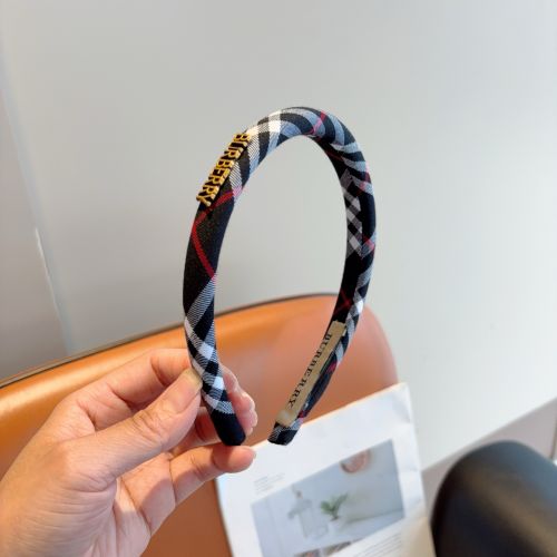 チェック柄 スリム ヘアアクセサリー バーバリー カチューシャ 偽物