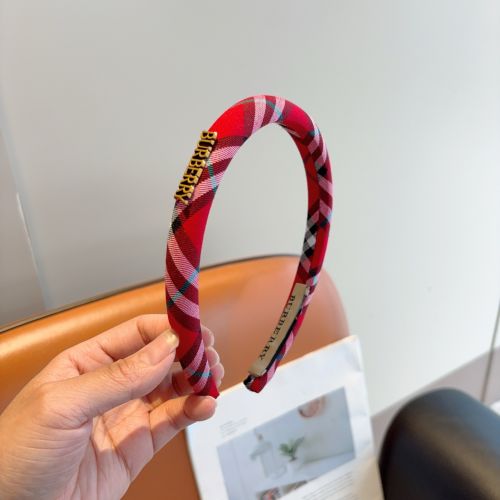 チェック柄 バーバリー カチューシャ 偽物 スリム ヘアアクセサリー