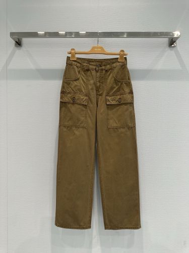 スタイリッシュ カーゴ デニムパンツ ミュウミュウ ジーンズ コピー 