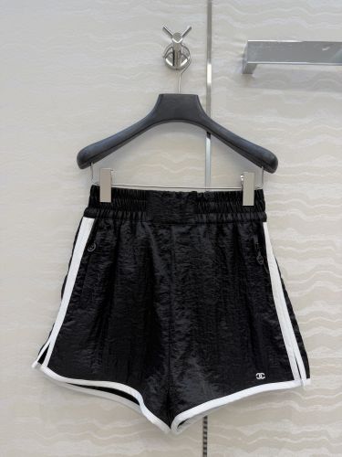 洗練された カジュアル ショートパンツ シャネル パンツ コピー ブラック
