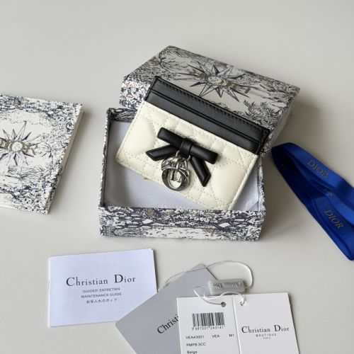 Lady Dior Freesia カードホルダー クリスチャン・ディオール 財布 スーパーコピー