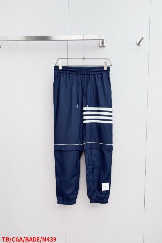 洗練された カジュアル ジョガーパンツ トムブラウン パンツ コピー ネイビー