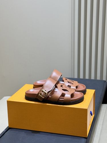 LV イソラ ミュール ルイ・ヴィトン サンダル スーパーコピー ブラウン
