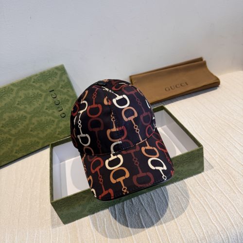 カジュアル 上品 ホースビット柄 ベースボールキャップ グッチ キャップ 偽物 
