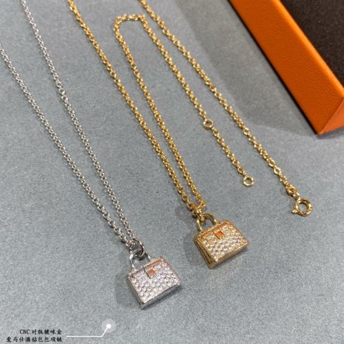バッグモチーフ ペンダントネックレス エルメス ネックレス 偽物