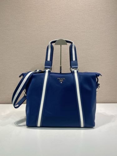 カジュアル お洒落 2WAY トートバッグ プラダ バッグ コピー ブルー