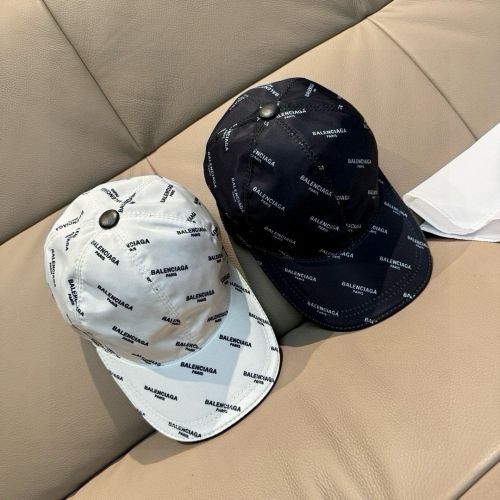 総柄 ロゴプリント ベースボールキャップ バレンシアガ キャップ 偽物 帽子