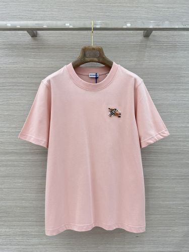ナイトチェック コットンTシャツ バーバリー Tシャツ 偽物 ピンク