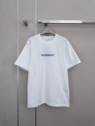 ヘリテージロゴ コットンTシャツ バーバリー Tシャツ 偽物 ホワイト