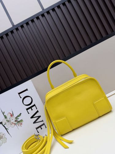 人気 LOEWE アマソナ180バッグ スモール ロエベ スーパーコピー イエロー