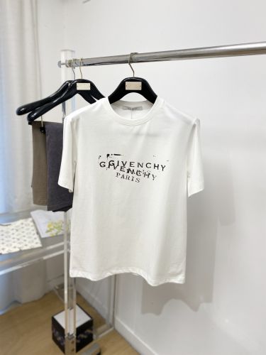 カジュアル 洗練された ロゴTシャツ ジバンシィ Tシャツ 偽物 ホワイト