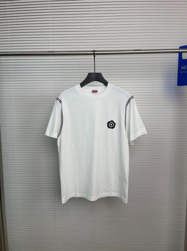 カジュアル コットン 半袖Tシャツ ケンゾー Tシャツ コピー ホワイト