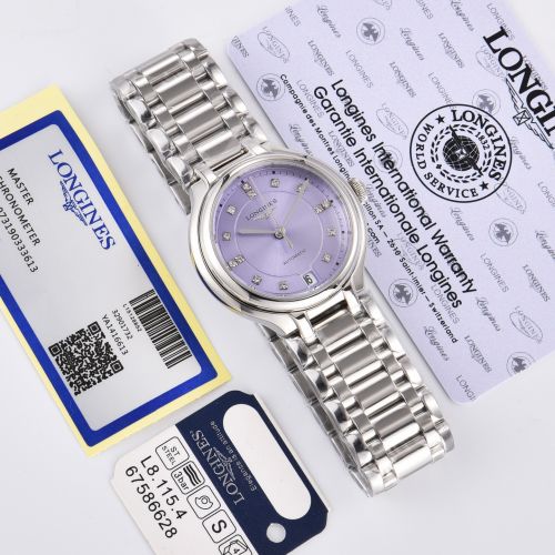 フェミニン エレガント レディース腕時計 ロンジン 時計 偽物 ウォッチ 34mm