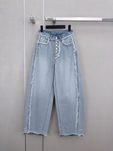 スタイリッシュ フリンジ加工 デニムパンツ アレキサンダーワング ジーンズ コピー 