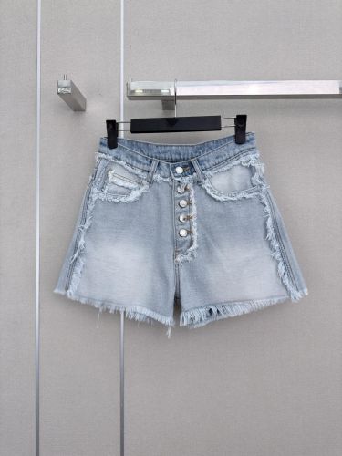フリンジ加工 デニム ショートパンツ アレキサンダーワング ジーンズ コピー