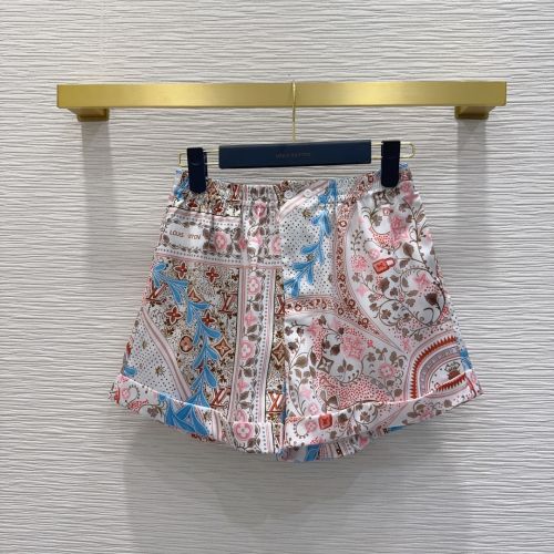 大人可愛い フラワーフラール ショートパンツ ルイヴィトン パンツ 偽物