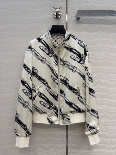 リバーシブル バックルアップ ボンバージャケット ルイヴィトン ジャケット 偽物