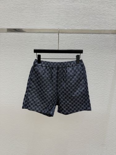 グッチ ジーンズ コピー スタイリッシュ GGパターン デニム ショートパンツ 