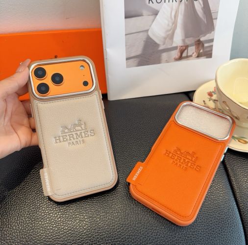 洗練された 上品 iPhone17ケース エルメス アイフォンケース 偽物