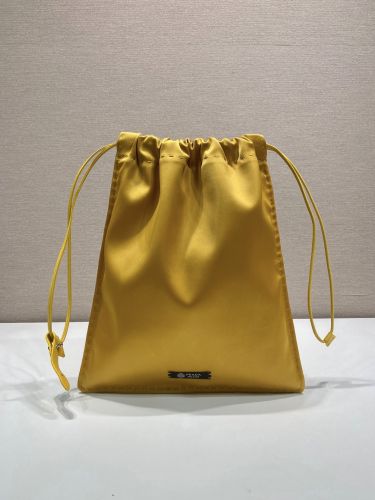 プラダ ウィッシュ シルクダッチェス ポーチ スーパーコピー 1NK063 イエロー