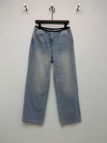 お洒落 合わせやすい デニムパンツ プラダ ジーンズ コピー コットン