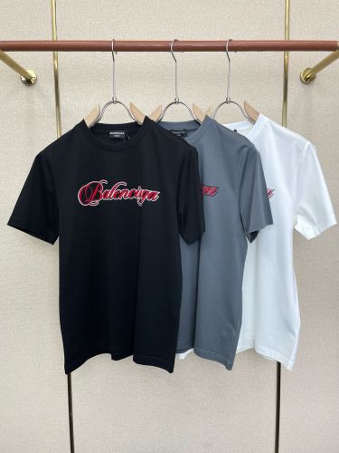 【3色展開】ロゴプリント 半袖Tシャツ バレンシアガ Tシャツ 偽物 合わせやすい