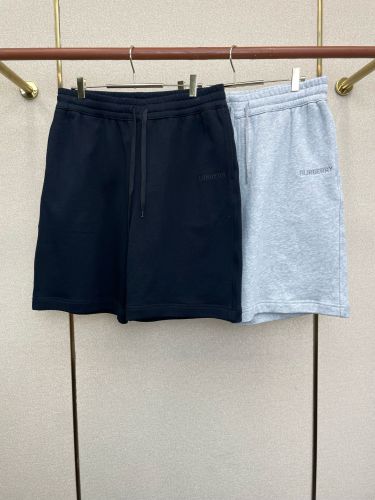 シンプル カジュアル ロゴ刺繍 ショートパンツ バーバリー パンツ 偽物