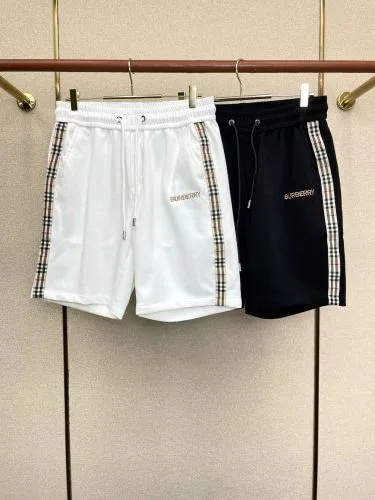 カジュアル チェックトリム ショートパンツ バーバリー パンツ 偽物 合わせやすい