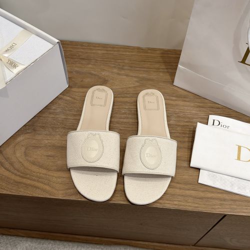 人気 カジュアル Dioriviera Dior Médaillon スライド クリスチャン・ディオール サンダル コピー 