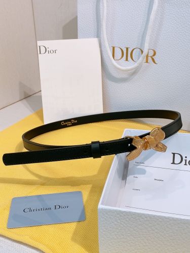 洗練された Diorissimo Bow ベルト クリスチャン・ディオール スーパーコピー ブラック