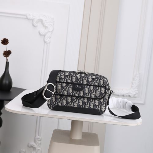 Pocket Dior Jett クリスチャン・ディオール バッグ コピー ジップ付き メッセンジャーバッグ ミニ
