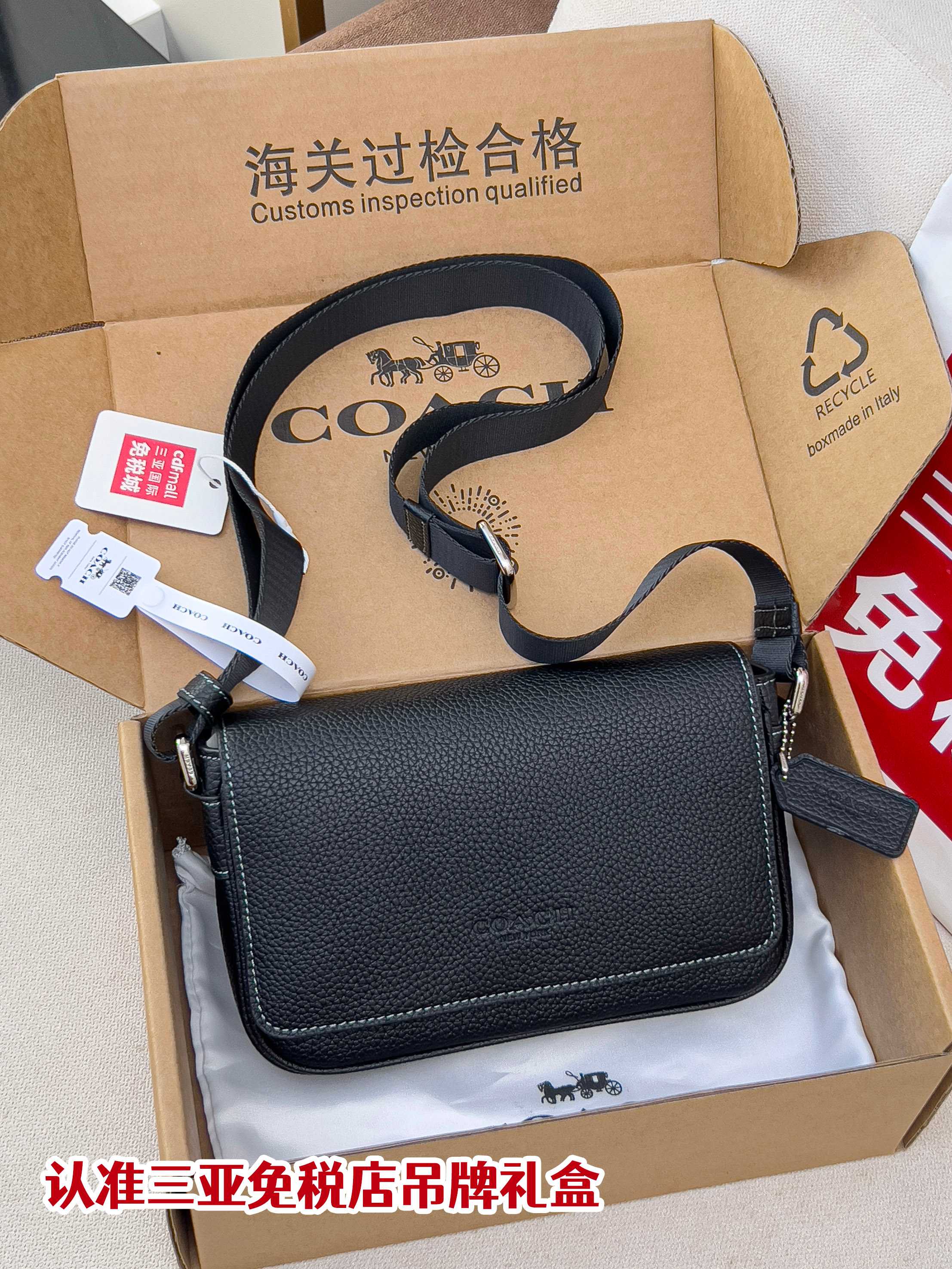 カジュアル 上品 ショルダーバッグ コーチ バッグ スーパーコピー メンズバッグ
