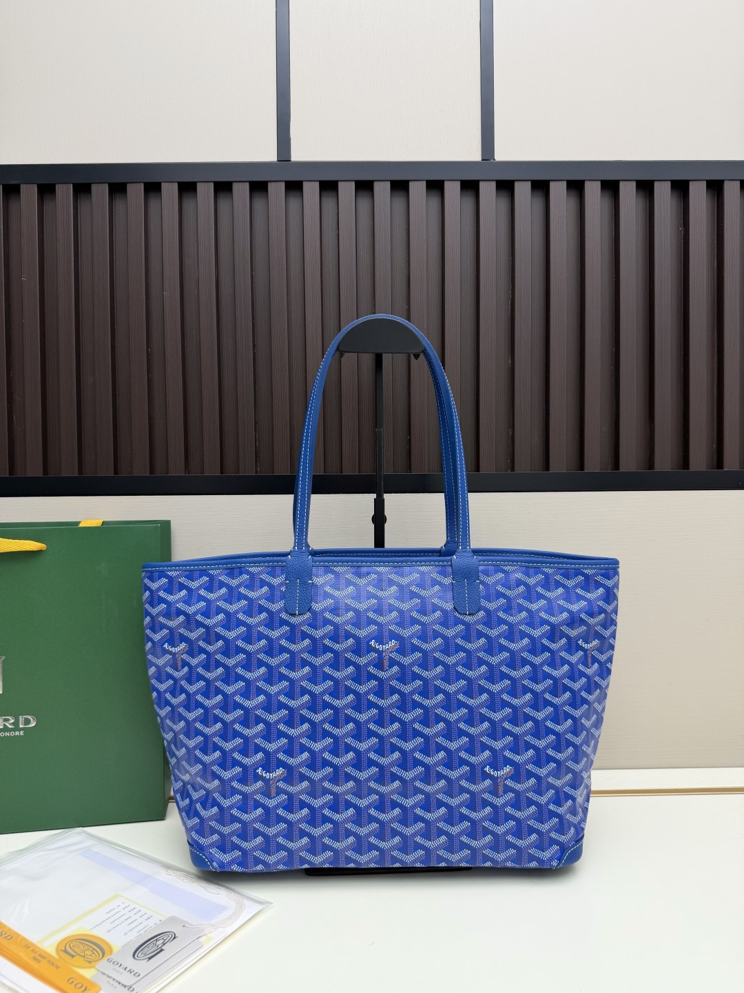 アルトワPM トートバッグ ゴヤール バッグ スーパーコピー ブルー