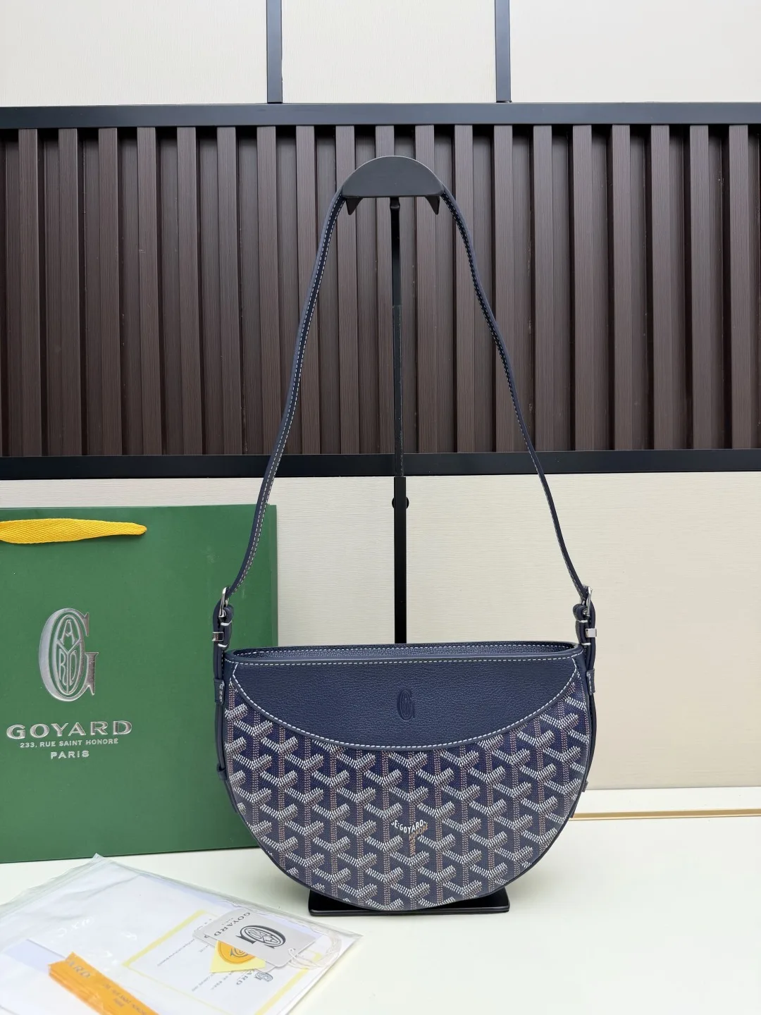 ヒロンデルバッグ ゴヤール バッグ スーパーコピー ショルダーバッグ ネイビー