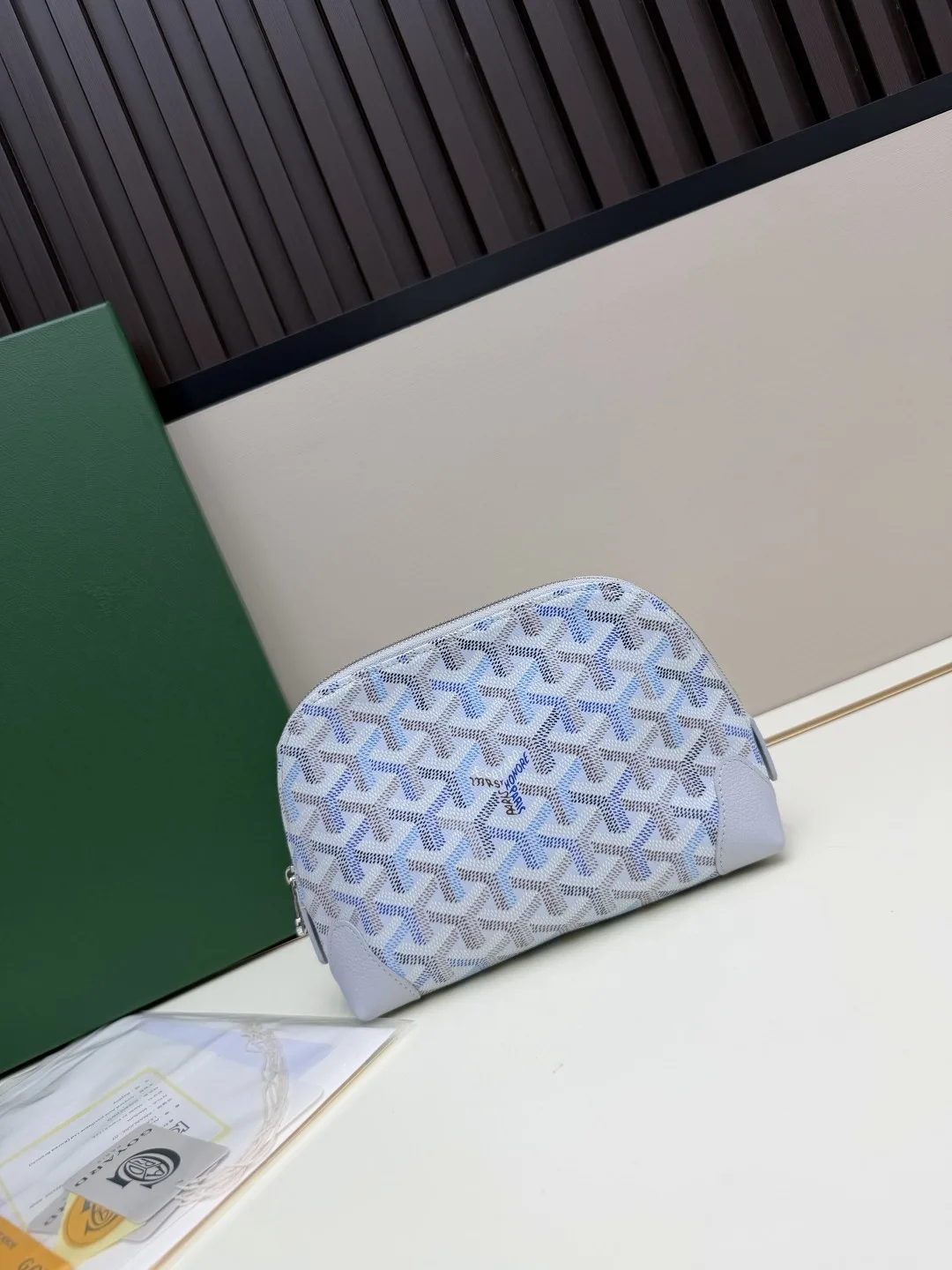 GOYARD ゴヤール ヴァンドーム コスメティックポーチ スーパーコピー グレー
