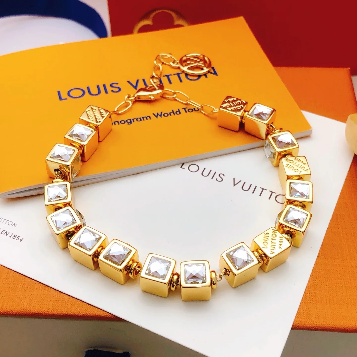 M04126 ブレスレット･LV キューブ ルイ・ヴィトン ブレスレット 偽物