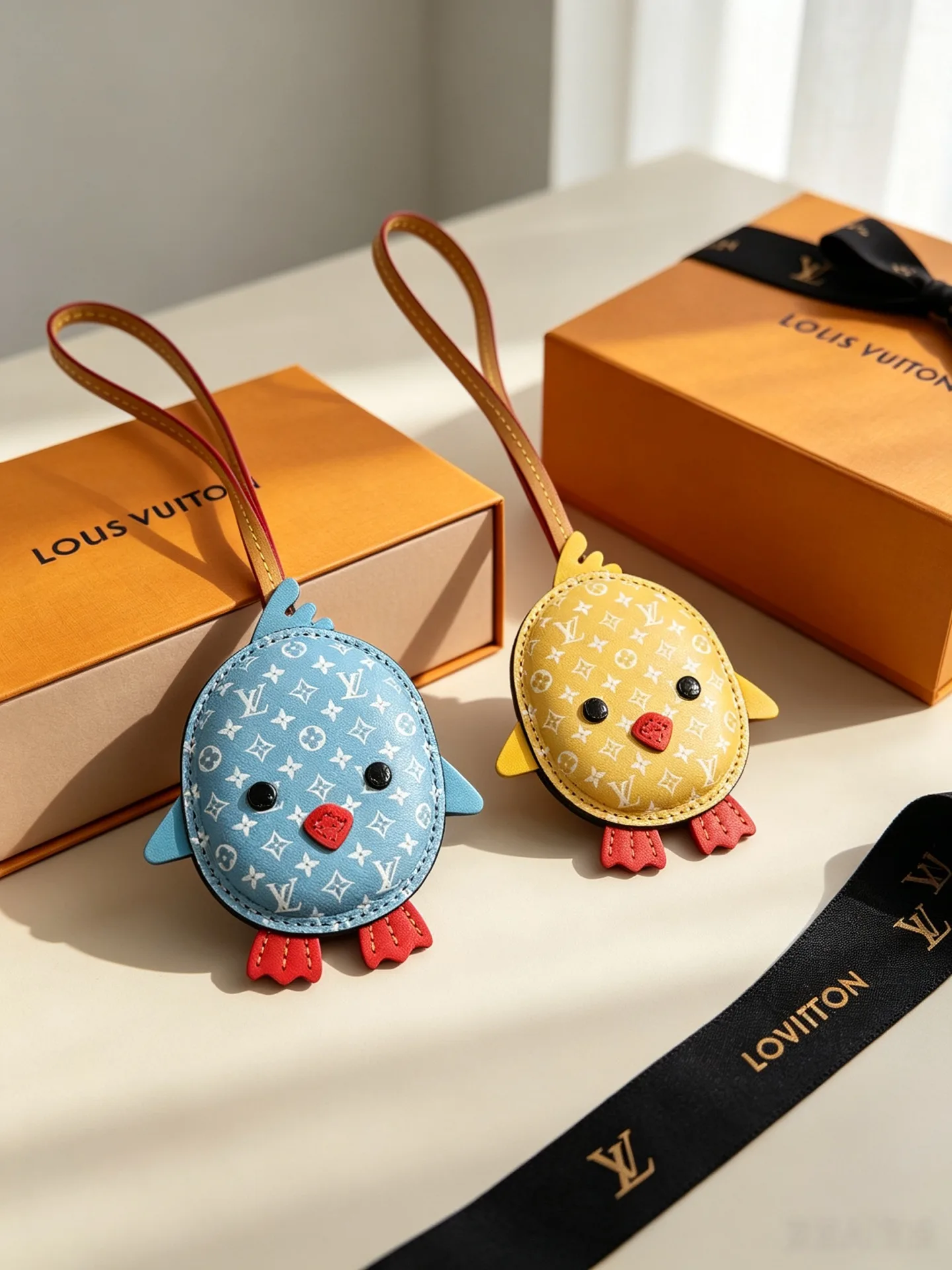 M02555 バッグチャーム･LV プルチーノ ルイ・ヴィトン キーホルダー 偽物