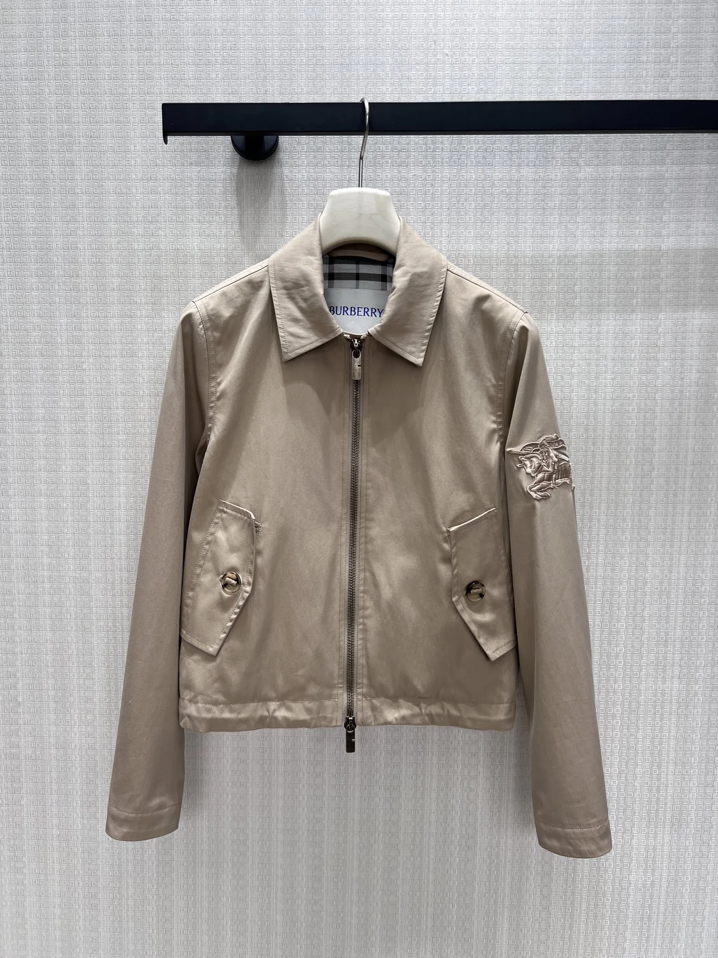 洗練された カジュアル ブルゾン バーバリー ジャケット コピー ベージュ