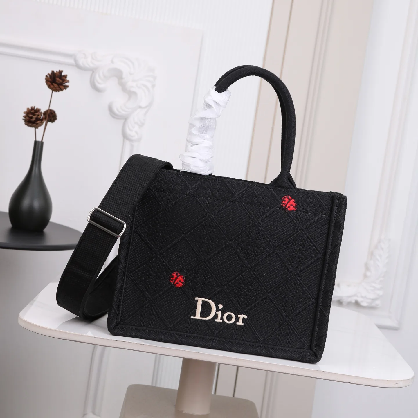 てんとう虫 Dior Book Tote ストラップ付きバッグ スモール クリスチャン・ディオール コピー