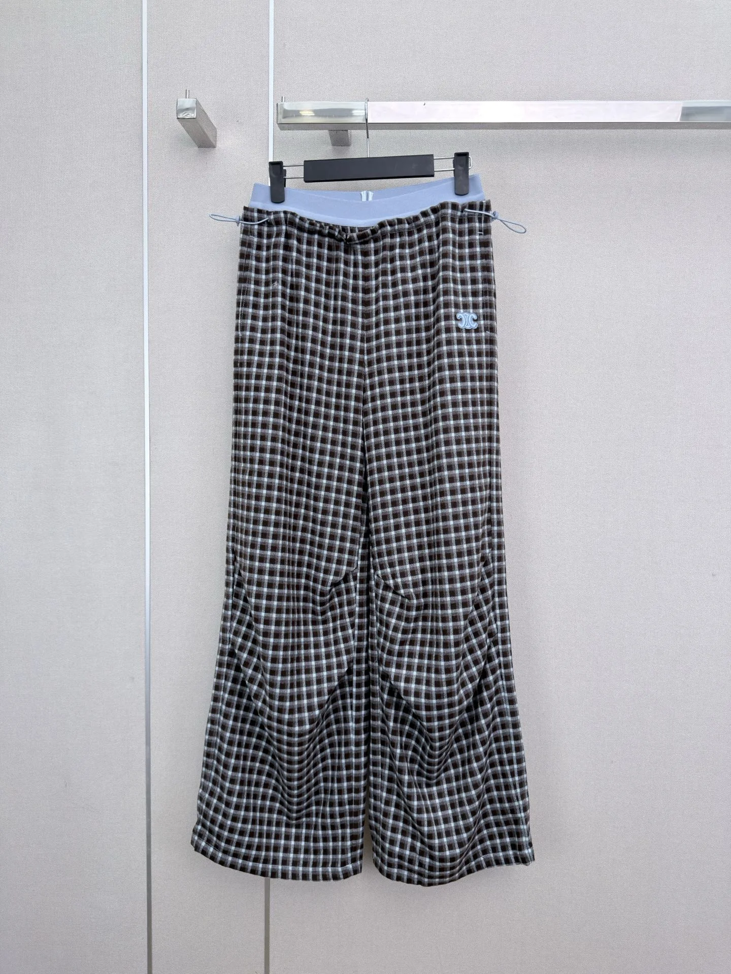カジュアル チェック柄 ロングパンツ セリーヌ パンツト コピー 合わせやすい